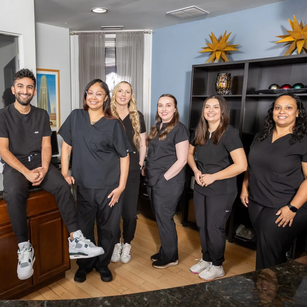 Big City Dental care team in the Chicago office